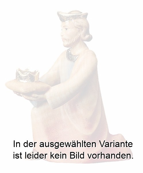 König kniend