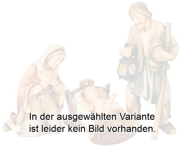 Hl. Familie 4-teilig mit Bauernwiege